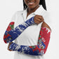 Haiti Independence Day Arm Sleeves 1804 Proud Ayiti Map Hispaniolan Trogon