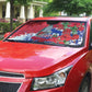 Haiti Independence Day Auto Sun Shade 1804 Proud Ayiti Map Hispaniolan Trogon