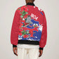 Afro Haiti Independence Day Bomber Jacket 1804 Proud Ayiti Map Hispaniolan Trogon - African Pride