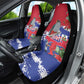 Afro Haiti Independence Day Car Seat Cover 1804 Proud Ayiti Map Hispaniolan Trogon - African Pride
