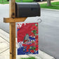 Afro Haiti Independence Day Garden Flag 1804 Proud Ayiti Map Hispaniolan Trogon - African Pride
