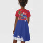 Afro Haiti Independence Day Kid Short Sleeve Dress 1804 Proud Ayiti Map Hispaniolan Trogon - African Pride