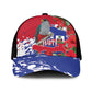 Afro Haiti Independence Day Mesh Trucker Cap 1804 Proud Ayiti Map Hispaniolan Trogon - African Pride