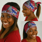 Afro Haiti Independence Day Neck Gaiter 1804 Proud Ayiti Map Hispaniolan Trogon - African Pride
