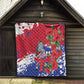 Afro Haiti Independence Day Quilt 1804 Proud Ayiti Map Hispaniolan Trogon - African Pride