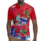 Afro Haiti Independence Day Rugby Jersey 1804 Proud Ayiti Map Hispaniolan Trogon LT14