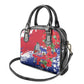 Afro Haiti Independence Day Shoulder Handbag 1804 Proud Ayiti Map Hispaniolan Trogon - African Pride