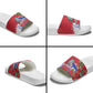 Haiti Independence Day Slide Sandals 1804 Proud Ayiti Map Hispaniolan Trogon