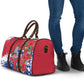 Haiti Independence Day Travel Bag 1804 Proud Ayiti Map Hispaniolan Trogon