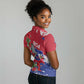 Afro Haiti Independence Day Women Polo Shirt 1804 Proud Ayiti Map Hispaniolan Trogon - African Pride