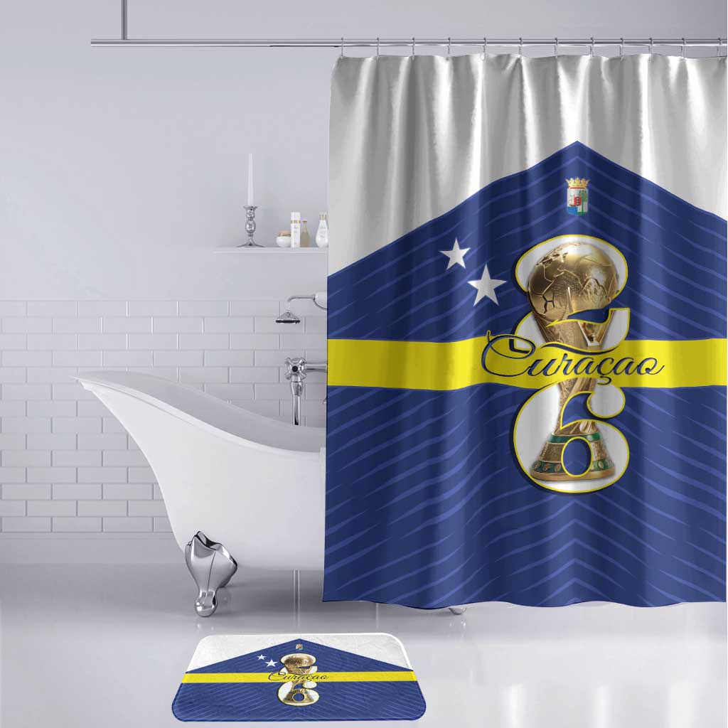 Curacao Football Bathroom Set 2026 The Blue Wave is Rising