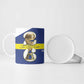 Personalized Curacao Football Ceramic Mug 2026 The Blue Wave is Rising