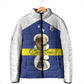 Personalized Curacao Football Padded Jacket 2026 The Blue Wave is Rising