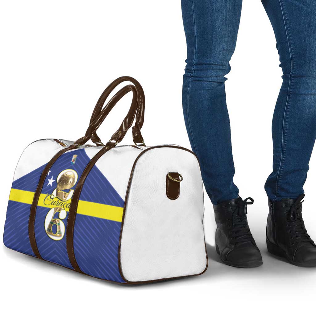Curacao Football Travel Bag 2026 The Blue Wave is Rising