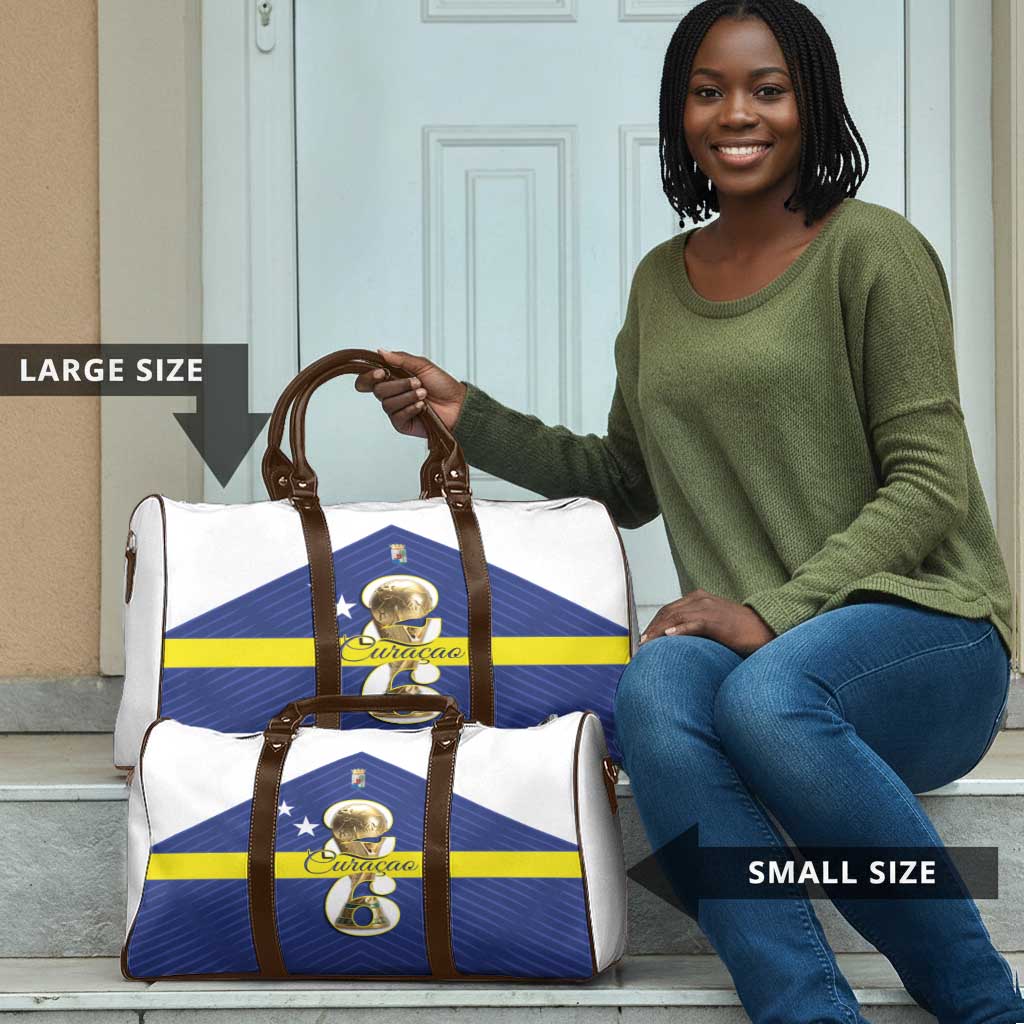 Curacao Football Travel Bag 2026 The Blue Wave is Rising