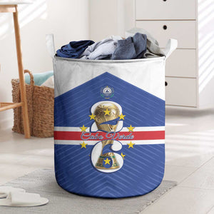 Afro Cape Verde Football Laundry Basket 2026 Tubaroes Azuis First-ever World Cup - African Pride