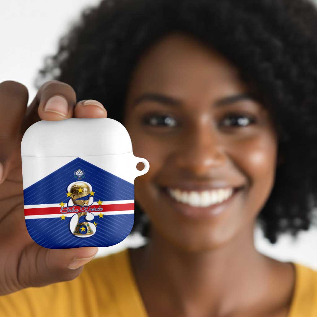 Cape Verde Football AirPods Case 2026 Tubaroes Azuis First-ever World Cup