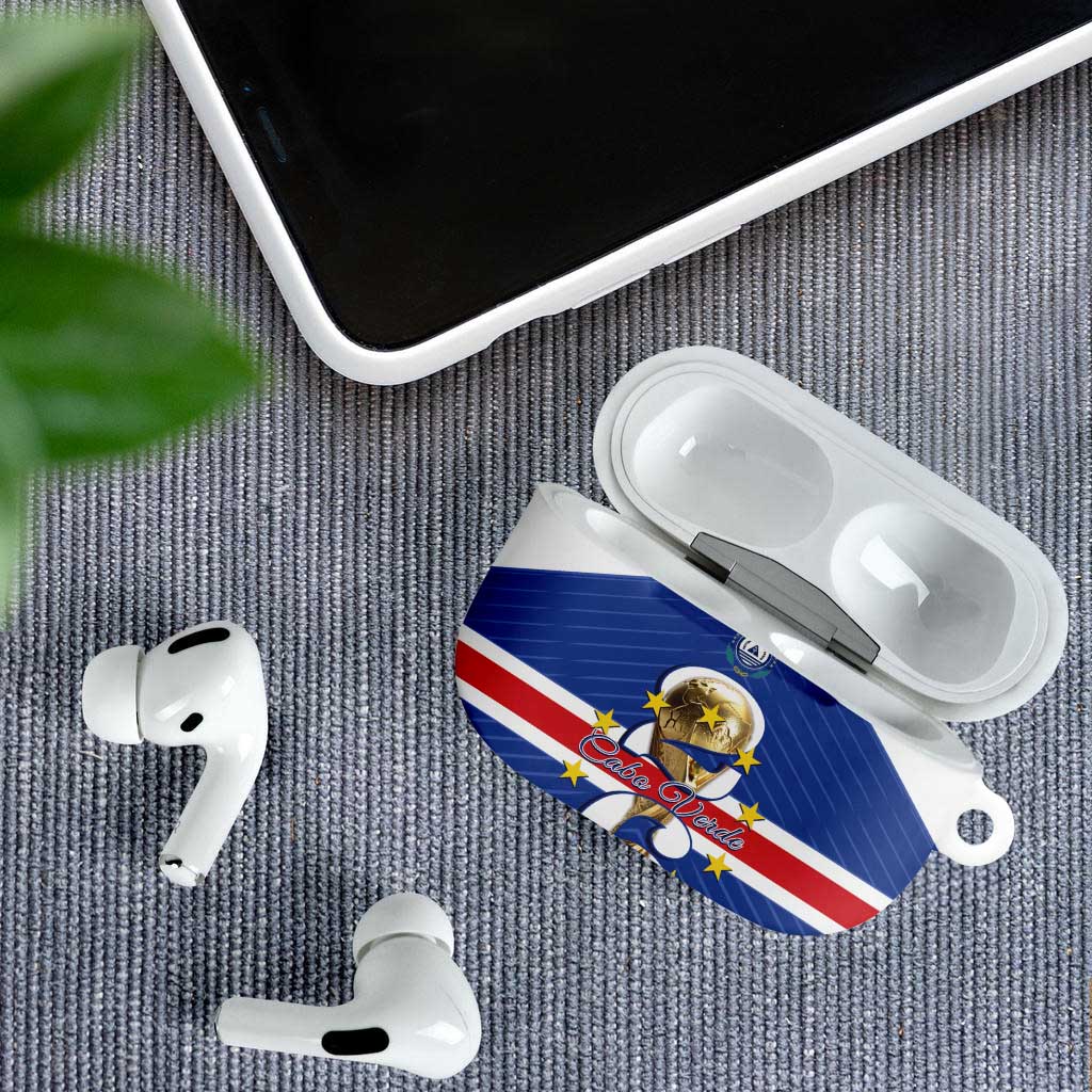 Cape Verde Football AirPods Case 2026 Tubaroes Azuis First-ever World Cup
