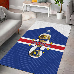 Afro Cape Verde Football Area Rug 2026 Tubaroes Azuis First-ever World Cup - African Pride