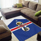 Afro Cape Verde Football Area Rug 2026 Tubaroes Azuis First-ever World Cup - African Pride