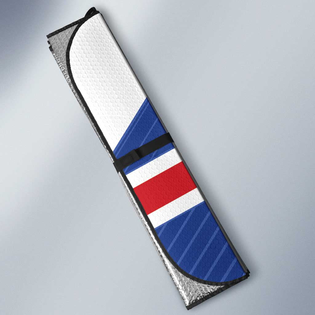 Cape Verde Football Auto Sun Shade 2026 Tubaroes Azuis First-ever World Cup