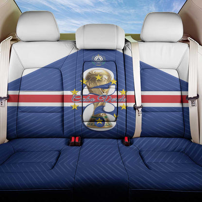 Afro Cape Verde Football Back Car Seat Cover 2026 Tubaroes Azuis First-ever World Cup - African Pride
