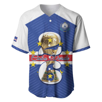 Personalized Afro Cape Verde Football Baseball Jersey 2026 Tubaroes Azuis First-ever World Cup LT14