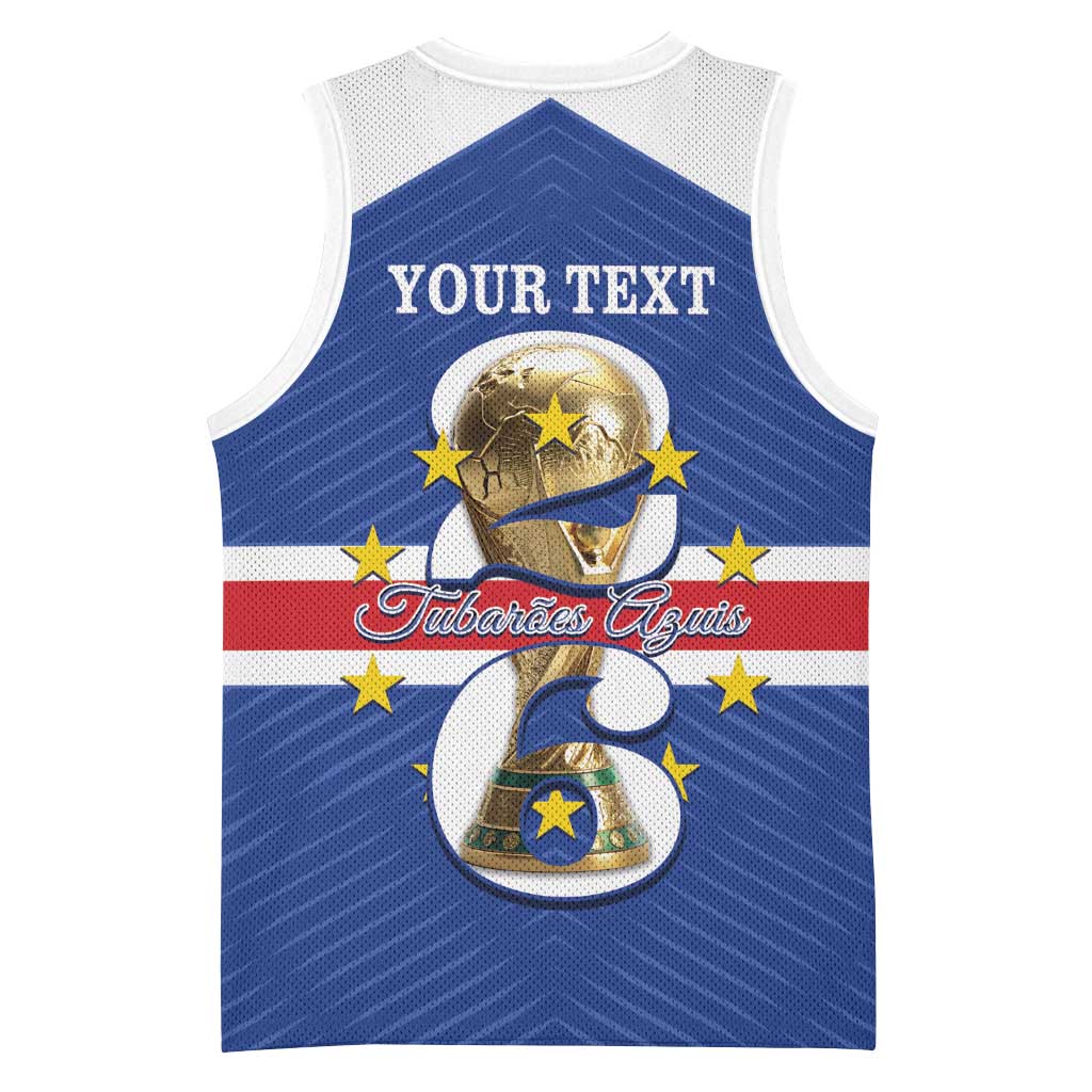 Personalized Afro Cape Verde Football Basketball Jersey 2026 Tubaroes Azuis First-ever World Cup - African Pride
