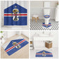 Cape Verde Football Bathroom Set 2026 Tubaroes Azuis First-ever World Cup