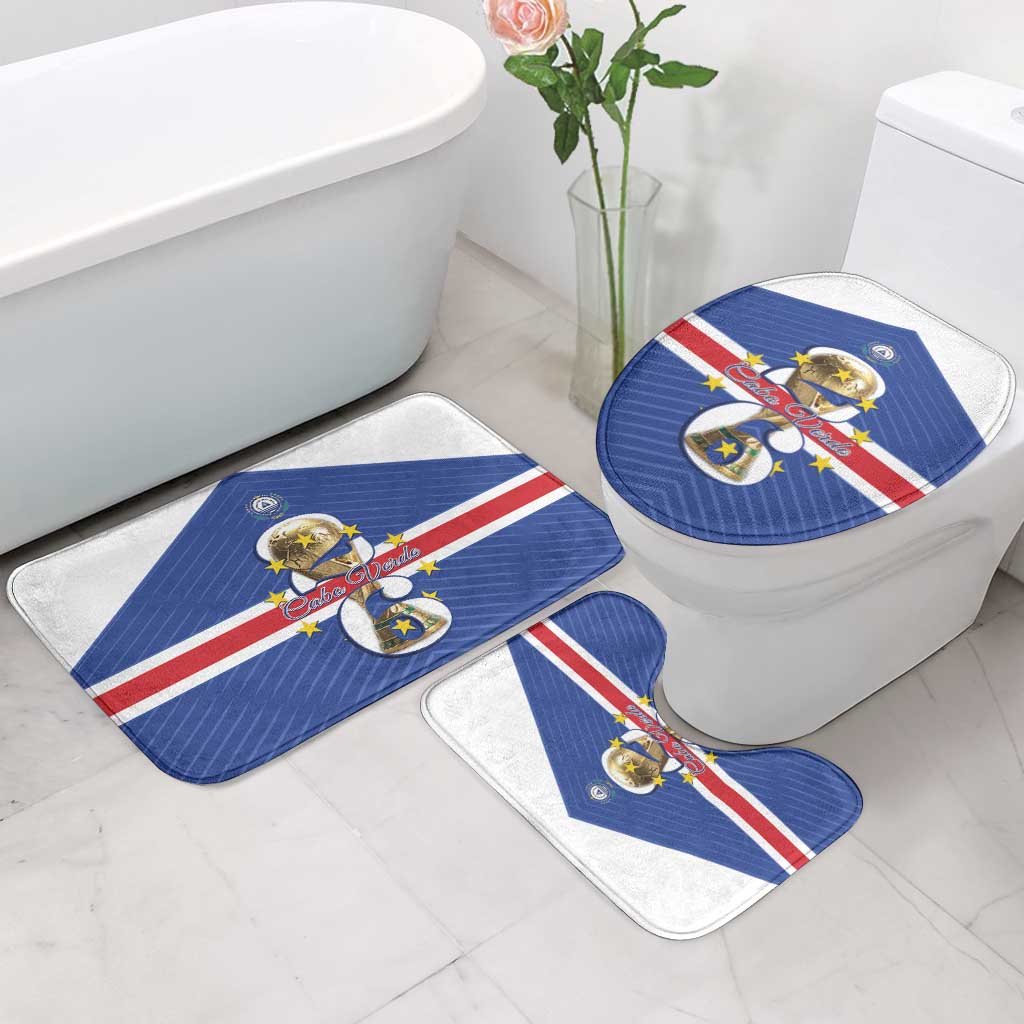Cape Verde Football Bathroom Set 2026 Tubaroes Azuis First-ever World Cup