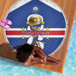 Afro Cape Verde Football Beach Blanket 2026 Tubaroes Azuis First-ever World Cup - African Pride