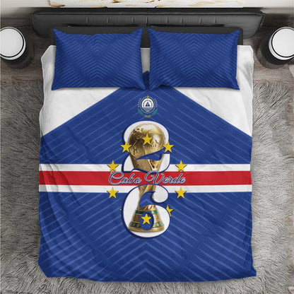Afro Cape Verde Football Bedding Set 2026 Tubaroes Azuis First-ever World Cup - African Pride
