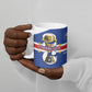 Personalized Cape Verde Football Ceramic Mug 2026 Tubaroes Azuis First-ever World Cup