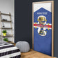Personalized Cape Verde Football Door Cover 2026 Tubaroes Azuis First-ever World Cup