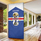 Personalized Cape Verde Football Door Cover 2026 Tubaroes Azuis First-ever World Cup