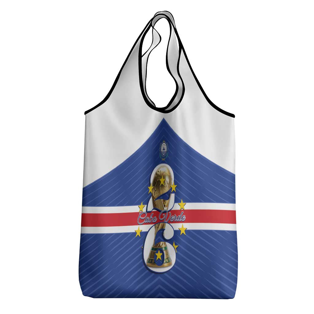 Afro Cape Verde Football Grocery Bag 2026 Tubaroes Azuis First-ever World Cup - African Pride