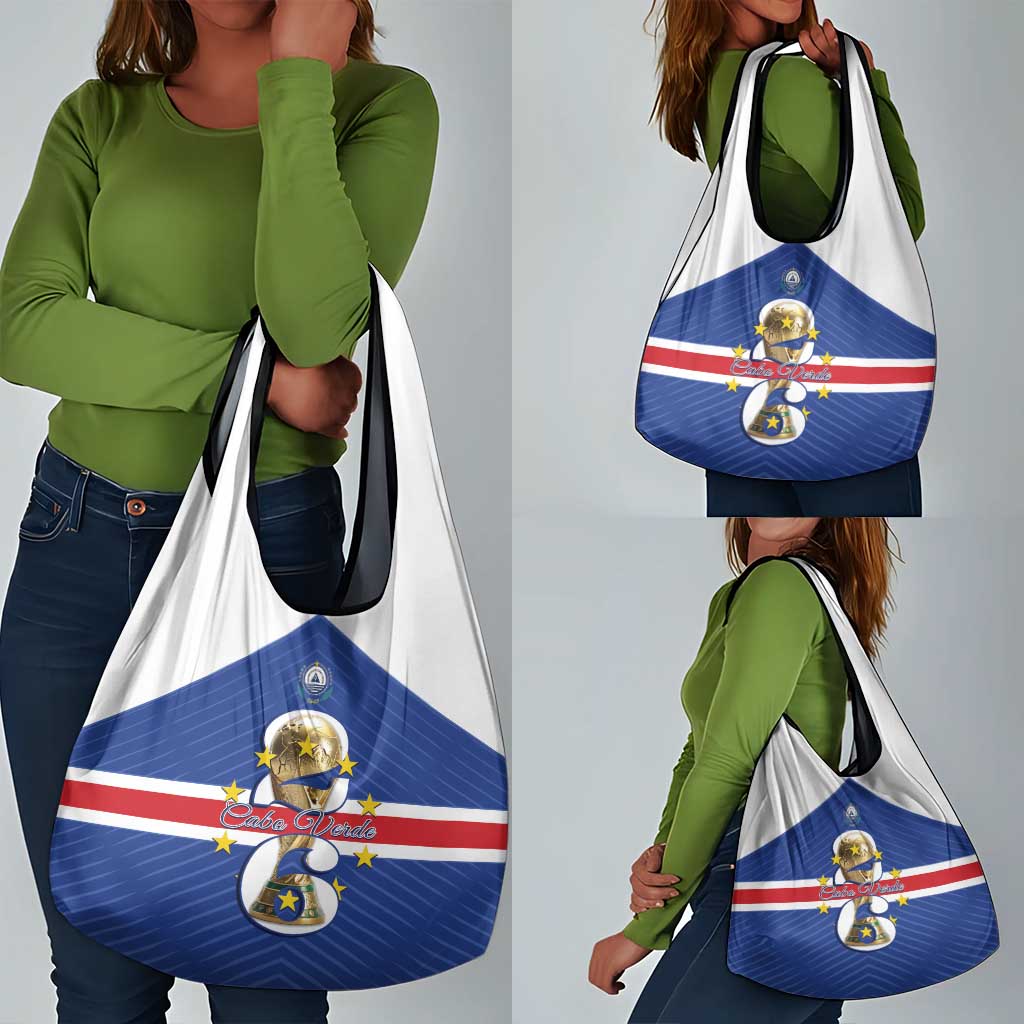 Afro Cape Verde Football Grocery Bag 2026 Tubaroes Azuis First-ever World Cup - African Pride