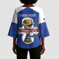 Personalized Cape Verde Football Kimono Sleeve Blouse 2026 Tubaroes Azuis First-ever World Cup