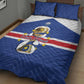 Afro Cape Verde Football Quilt Bed Set 2026 Tubaroes Azuis First-ever World Cup - African Pride