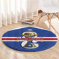 Afro Cape Verde Football Round Carpet 2026 Tubaroes Azuis First-ever World Cup - African Pride