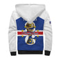 Personalized Afro Cape Verde Football Sherpa Hoodie 2026 Tubaroes Azuis First-ever World Cup - African Pride