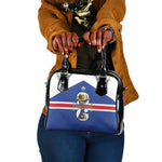 Afro Cape Verde Football Shoulder Handbag 2026 Tubaroes Azuis First-ever World Cup - African Pride