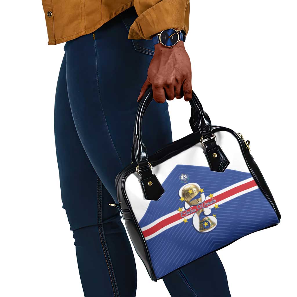 Afro Cape Verde Football Shoulder Handbag 2026 Tubaroes Azuis First-ever World Cup - African Pride