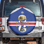 Afro Cape Verde Football Spare Tire Cover 2026 Tubaroes Azuis First-ever World Cup - African Pride