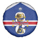 Afro Cape Verde Football Spare Tire Cover 2026 Tubaroes Azuis First-ever World Cup - African Pride