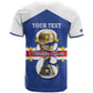 Personalized Afro Cape Verde Football T shirt 2026 Tubaroes Azuis First-ever World Cup - African Pride