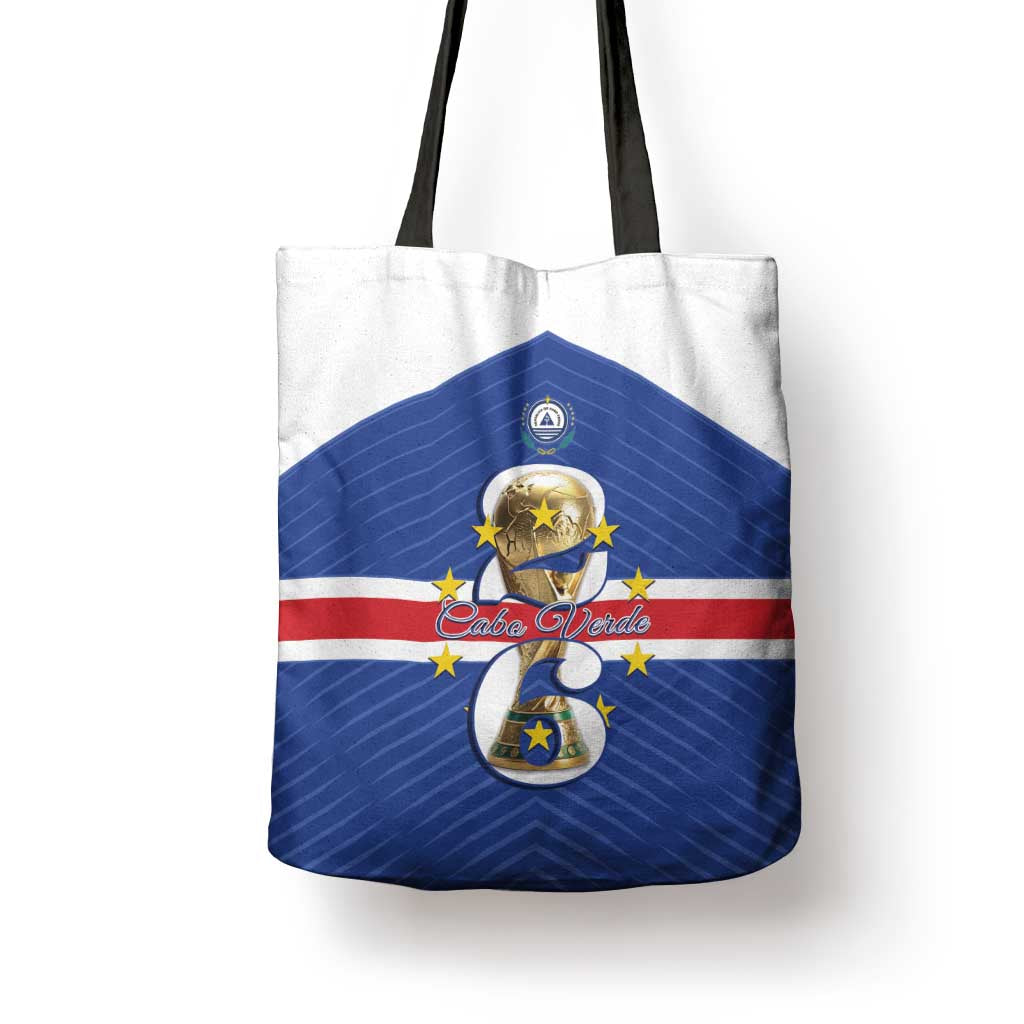 Cape Verde Football Tote Bag 2026 Tubaroes Azuis First-ever World Cup