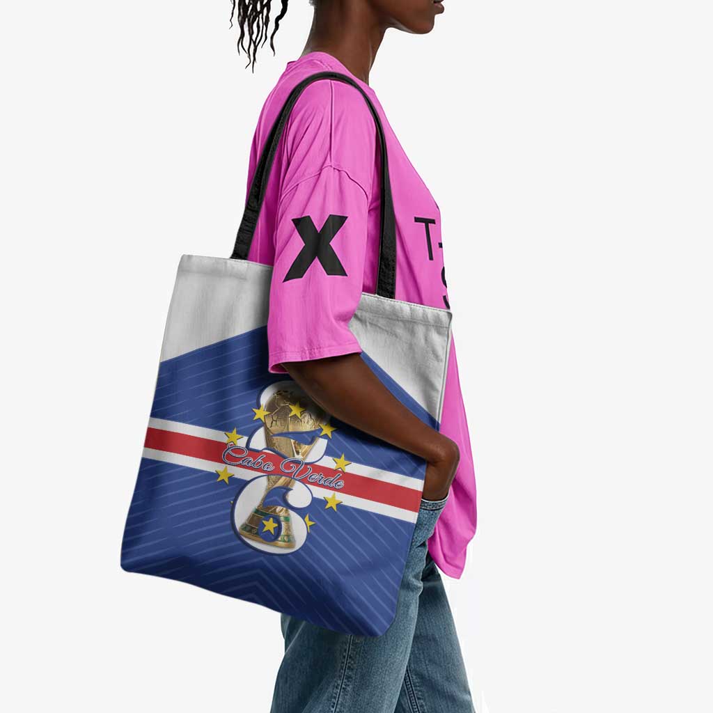 Cape Verde Football Tote Bag 2026 Tubaroes Azuis First-ever World Cup