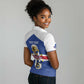 Personalized Afro Cape Verde Football Women Polo Shirt 2026 Tubaroes Azuis First-ever World Cup - African Pride