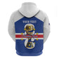 Personalized Afro Cape Verde Football Zip Hoodie 2026 Tubaroes Azuis First-ever World Cup - African Pride